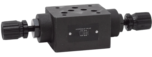 Meter-in and meter-out flow control valve in sandwich plate mounting – Z2FS Series