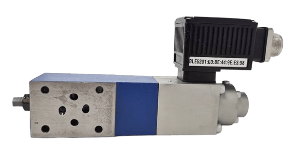 Pilot-operated proportional pressure relief valve with or without integrated OBE electronics, open loop – (Z)DBE(E) Series