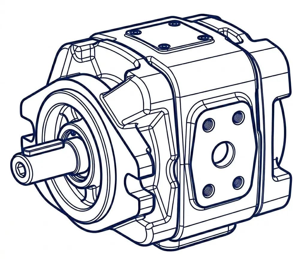 Internal gear pump